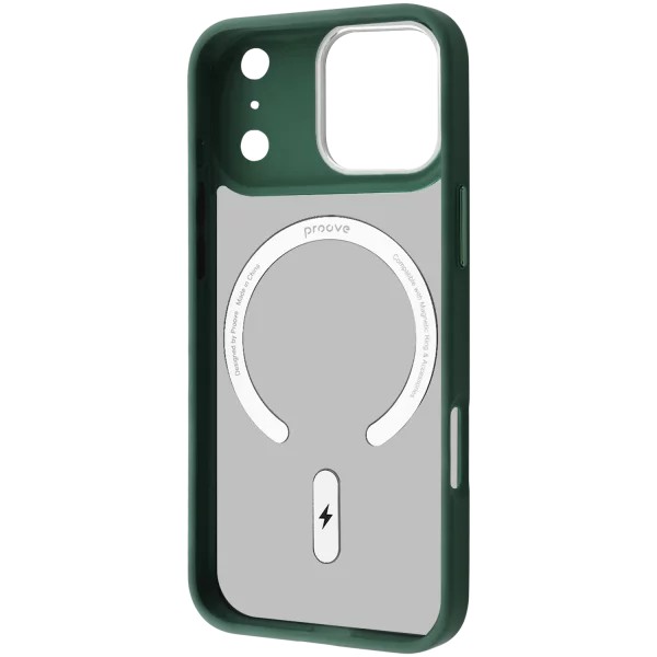 Чехол Proove Essence Case with MagSafe для iPhone 17 Pro Max Green (PCECIP17PM06)