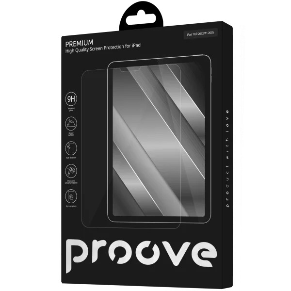 Захисне скло Proove Premium для iPad 10.9 2022/11 2025 (PGPPFI109000)