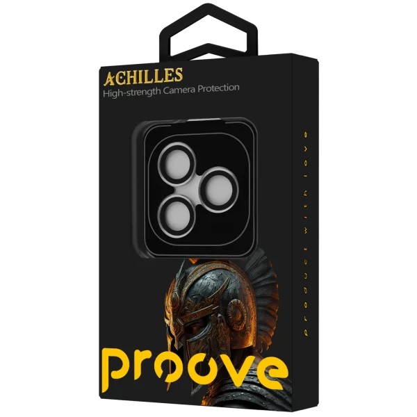 Захист фотокамери Proove Achilles iPhone 17 Pro/17 Pro Max Silver (CPPAIP17PM06)