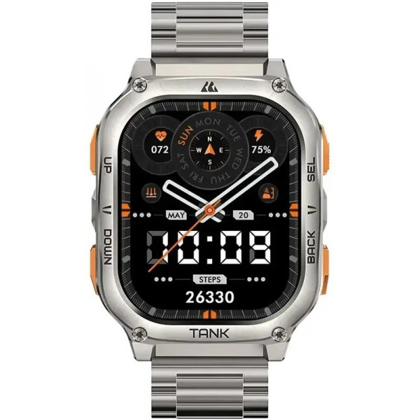 Розумний годинник Kospet TANK M3 Ultra SE Silver
