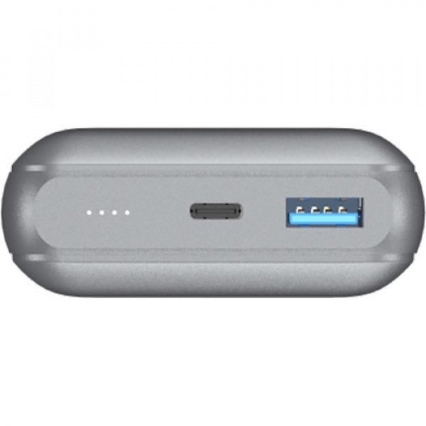 Внешний аккумулятор Power Bank Energizer QE20007PQ-20000mAh Qi wireless TYPE-C PD Grey