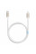 Кабель Proove Dense Metal Type-C to Lightning 27W (2m) White (CCDM27002122)