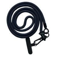 Шнурок New с карабином 120см 8mm Dark Blue