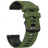 Змінний силіконовий ремінець Kospet STRAP 22mm Dark Green