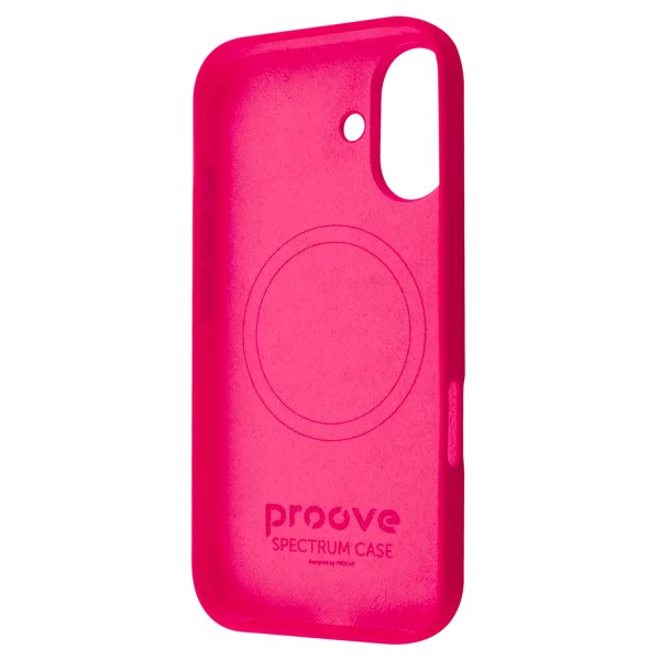 Чехол Proove Spectrum Case with Magnetic Ring iPhone 16 Pink Fruit (PCSPIP160042)
