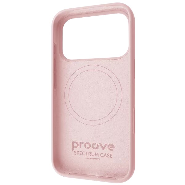 Чохол Proove Spectrum Case with Magnetic Ring iPhone 17 Pro Powder Pink (PCSPIP17P057)