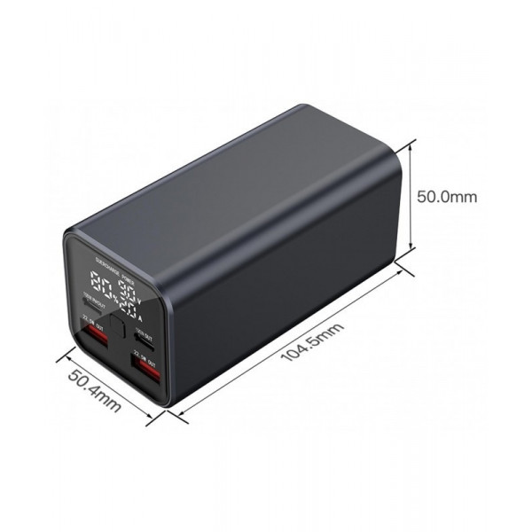 Внешний аккумулятор Power Bank Yenkee YPB 2100 20000mAh 100W Black