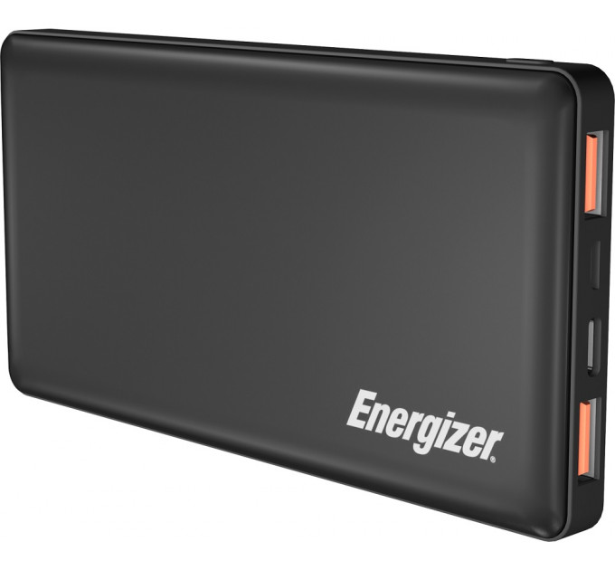 Зовнішній акумулятор Power Bank Energizer UE15002PQ-15000 mAh Li-pol+TYPE-C PD Black