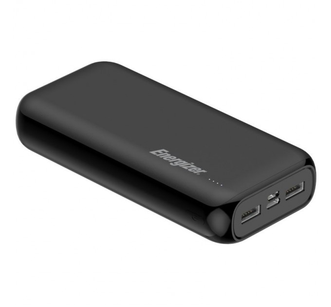 Внешний аккумулятор Power Bank Energizer UE20010-20000 mAh Li-pol+TYPE-C Black