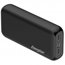 Внешний аккумулятор Power Bank Energizer UE20010-20000 mAh Li-pol+TYPE-C Black