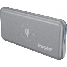 Внешний аккумулятор Power Bank Energizer QE10007PQ-10000mAh Qi wireless Type-C PD (G)