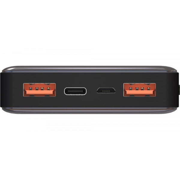 Внешний аккумулятор Power Bank Energizer UE15002PQ-15000 mAh Li-pol+TYPE-C PD Grey