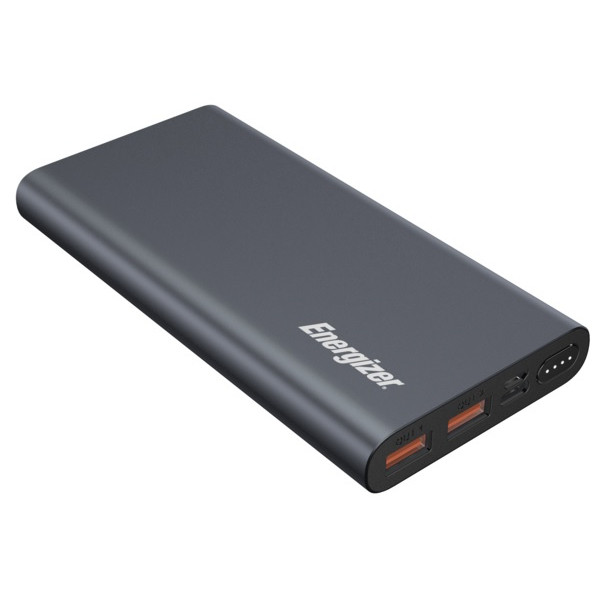 Внешний аккумулятор Power Bank Energizer UE10047PQ-10000 mAh Li-pol+TYPE-C PD Grey