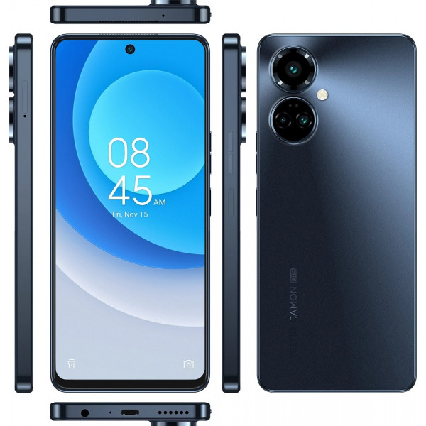 Tecno Camon 19 Pro (CI8n) 8/128GB NFC Eco Black (4895180784484)