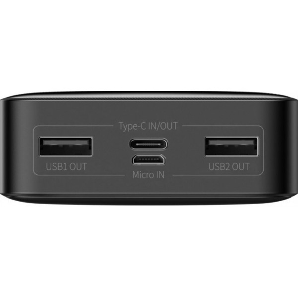 Внешний аккумулятор Power Bank Baseus Bipow 20000mAh 15W Display Black (PPDML-J01)